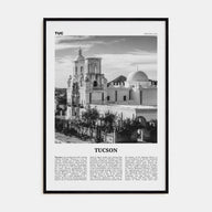 Tucson Travel B&W No 2 Poster
