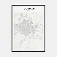 Tucumán Map Portrait Poster