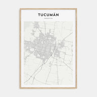 Tucumán Map Portrait Poster