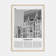 Tudor City Travel B&W Poster