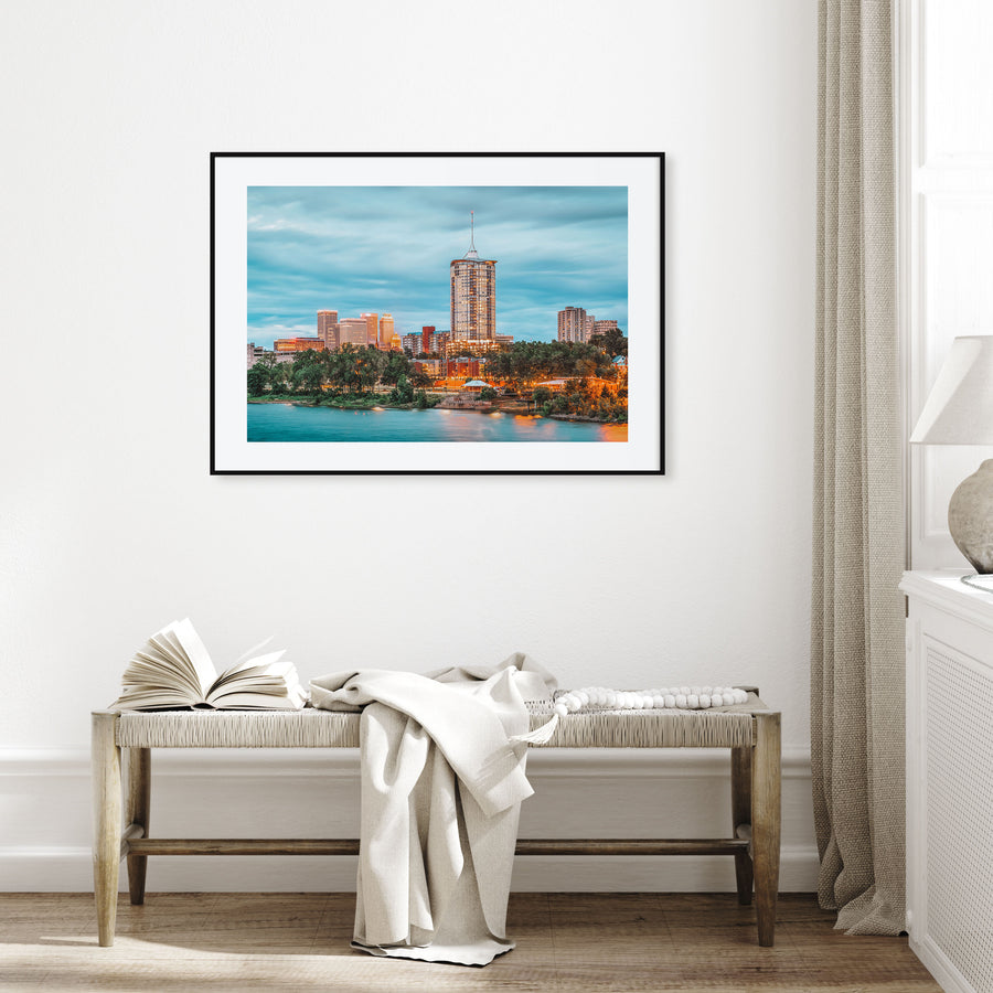 Tulsa Landscape Color Poster