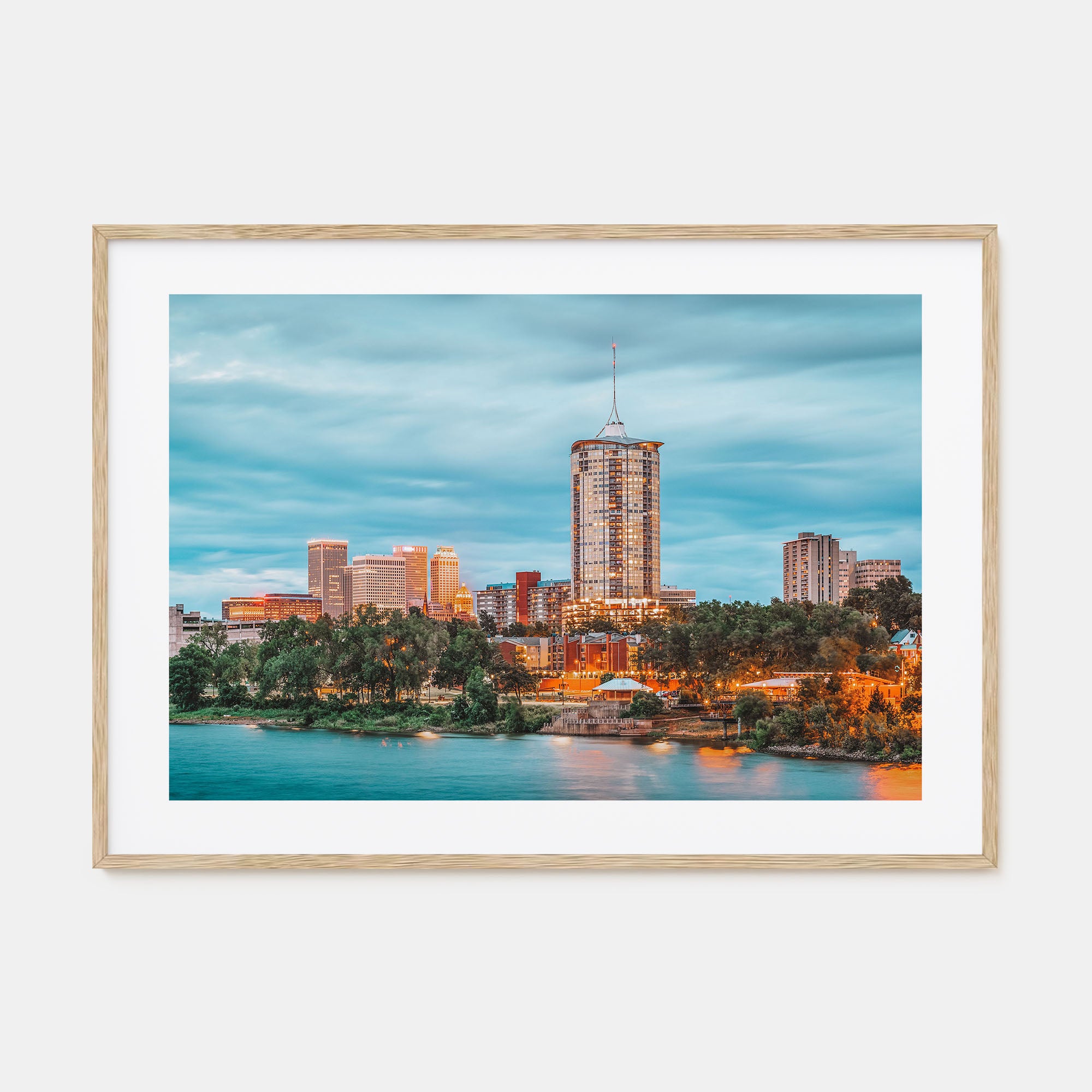 Tulsa Landscape Color Poster