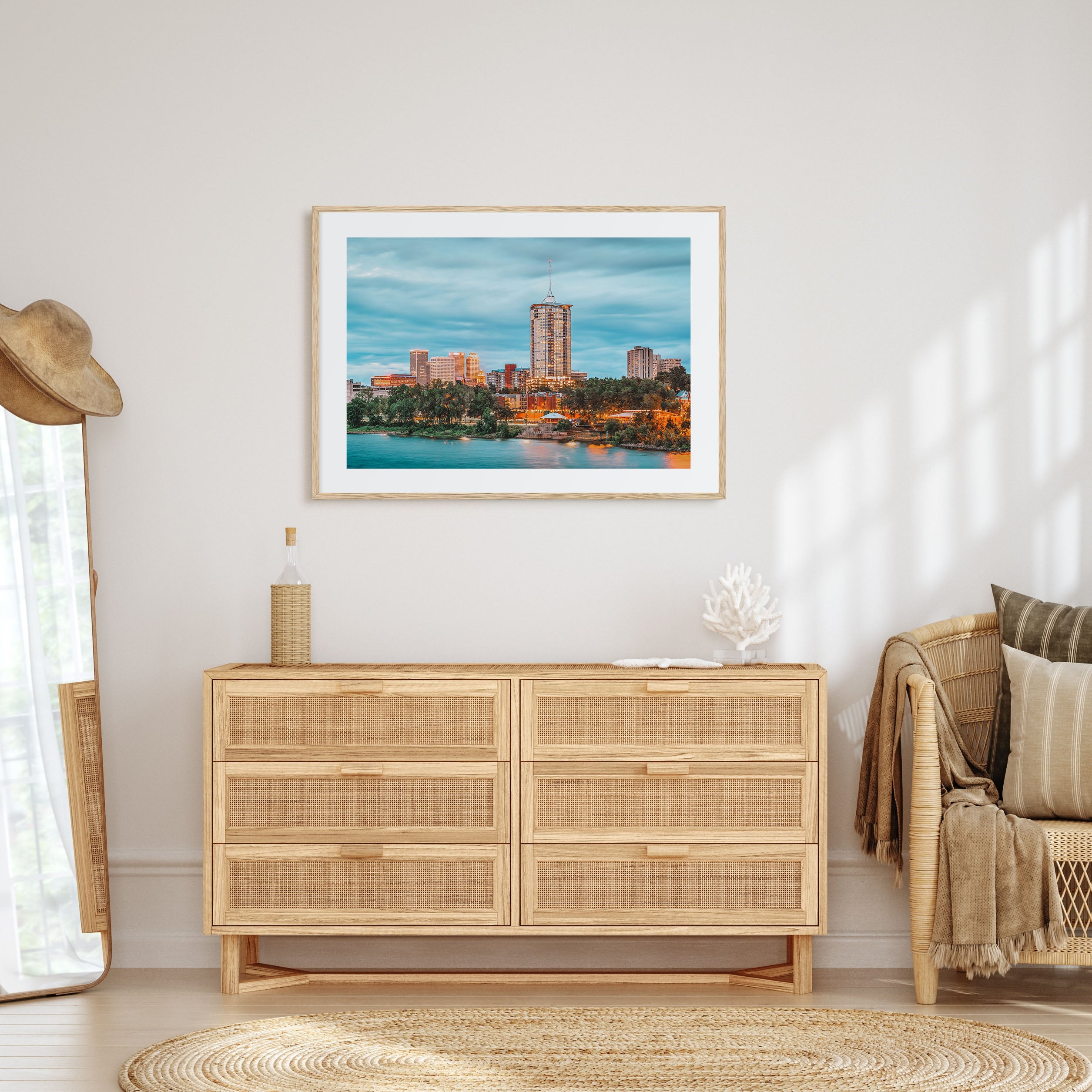 Tulsa Landscape Color Poster