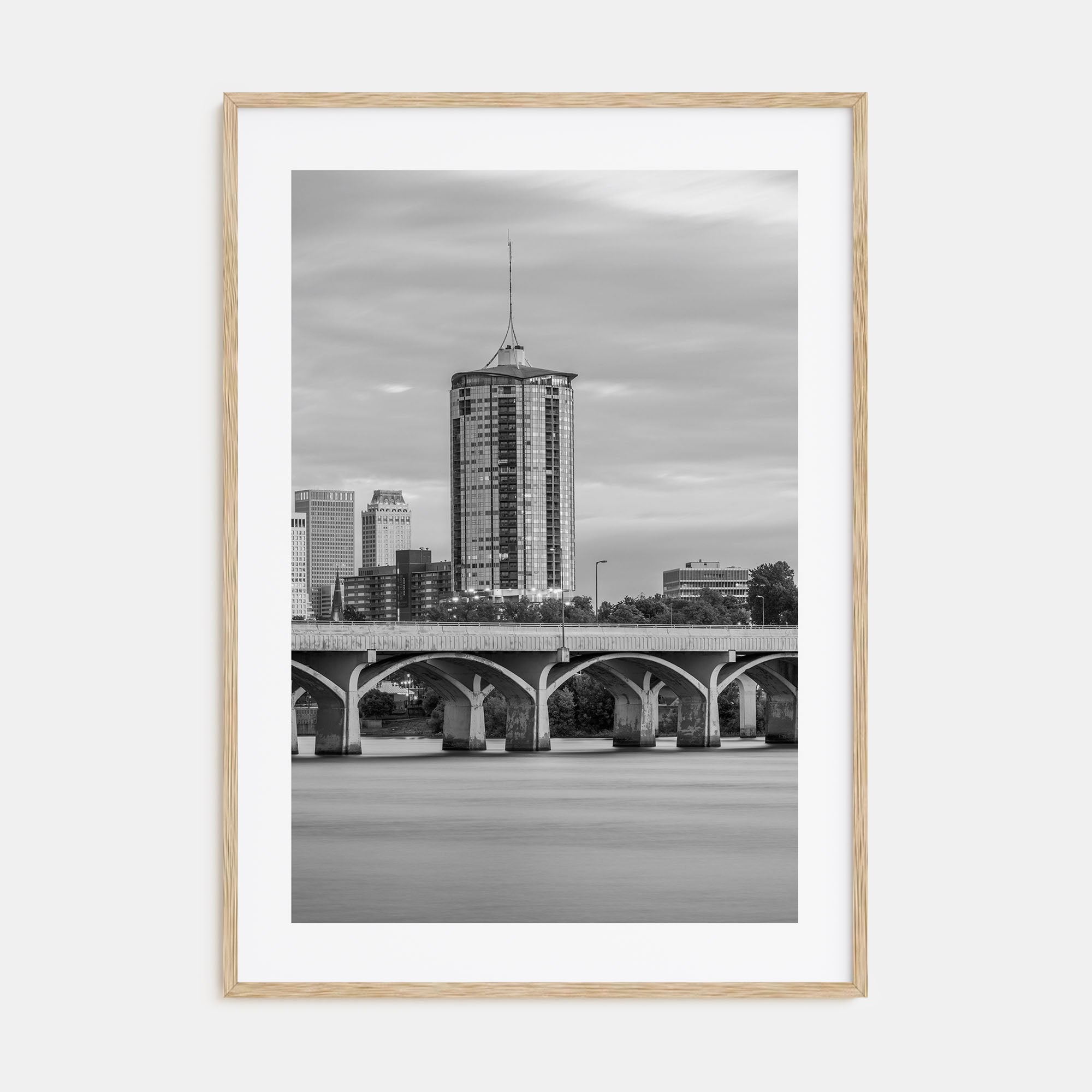 Tulsa Photo B&W No 1 Poster