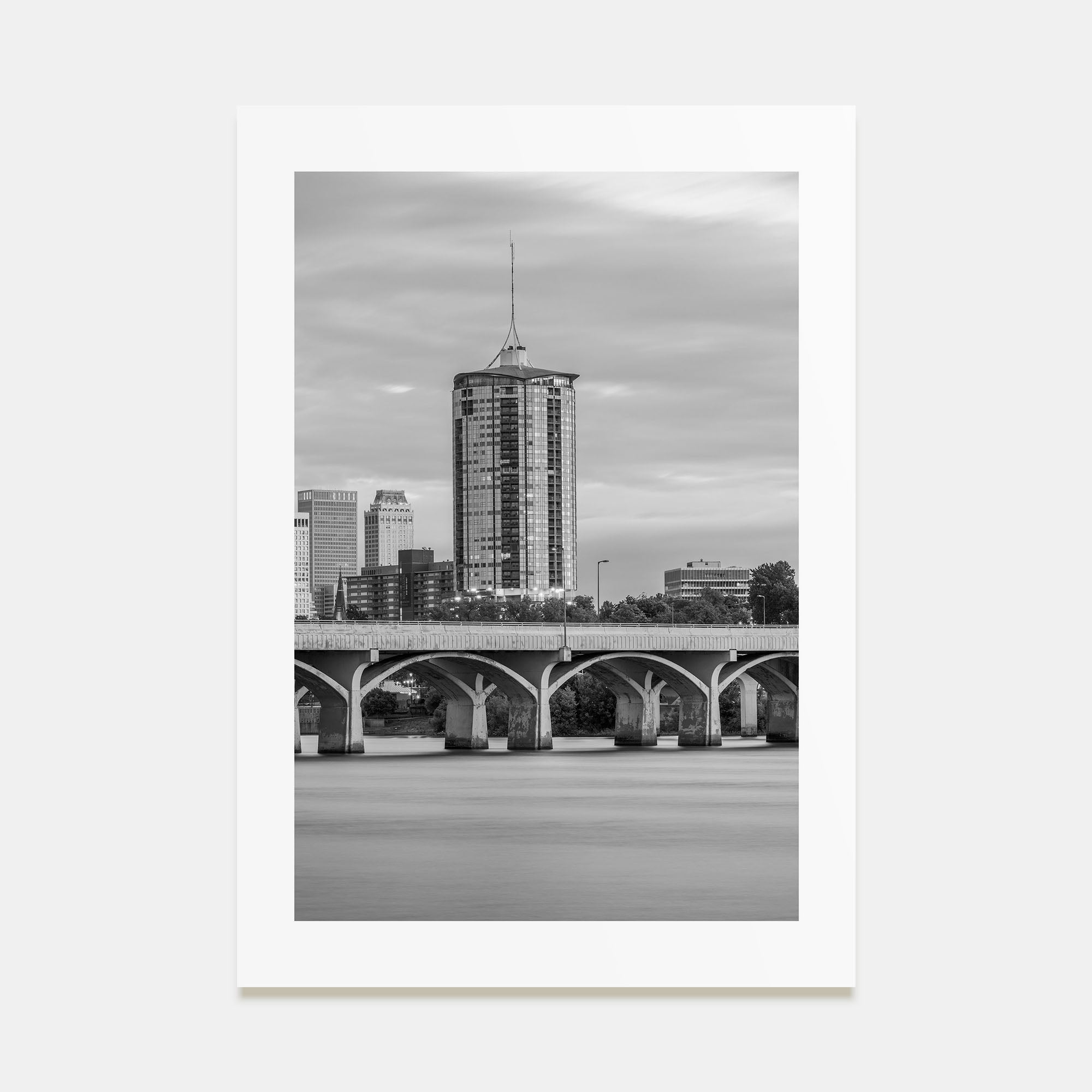 Tulsa Photo B&W No 1 Poster