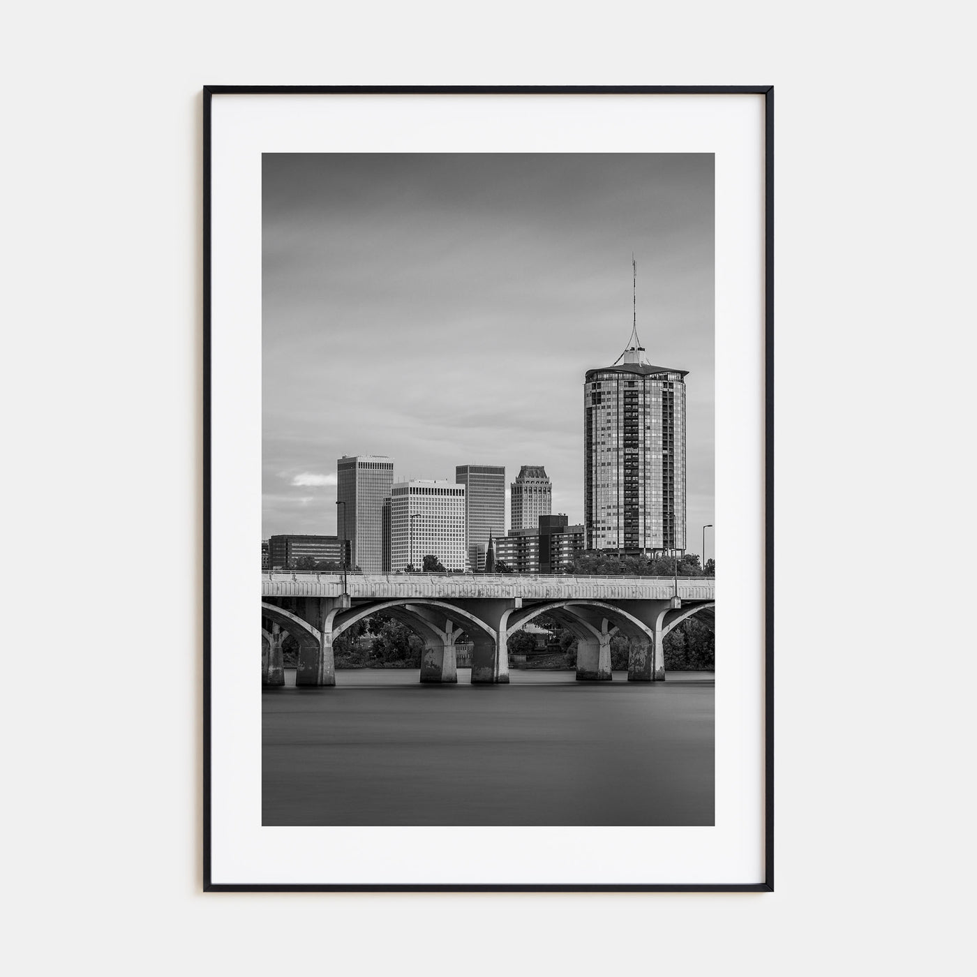 Tulsa Photo B&W No 2 Poster
