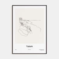 Tulum Drawn Poster