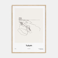 Tulum Drawn Poster