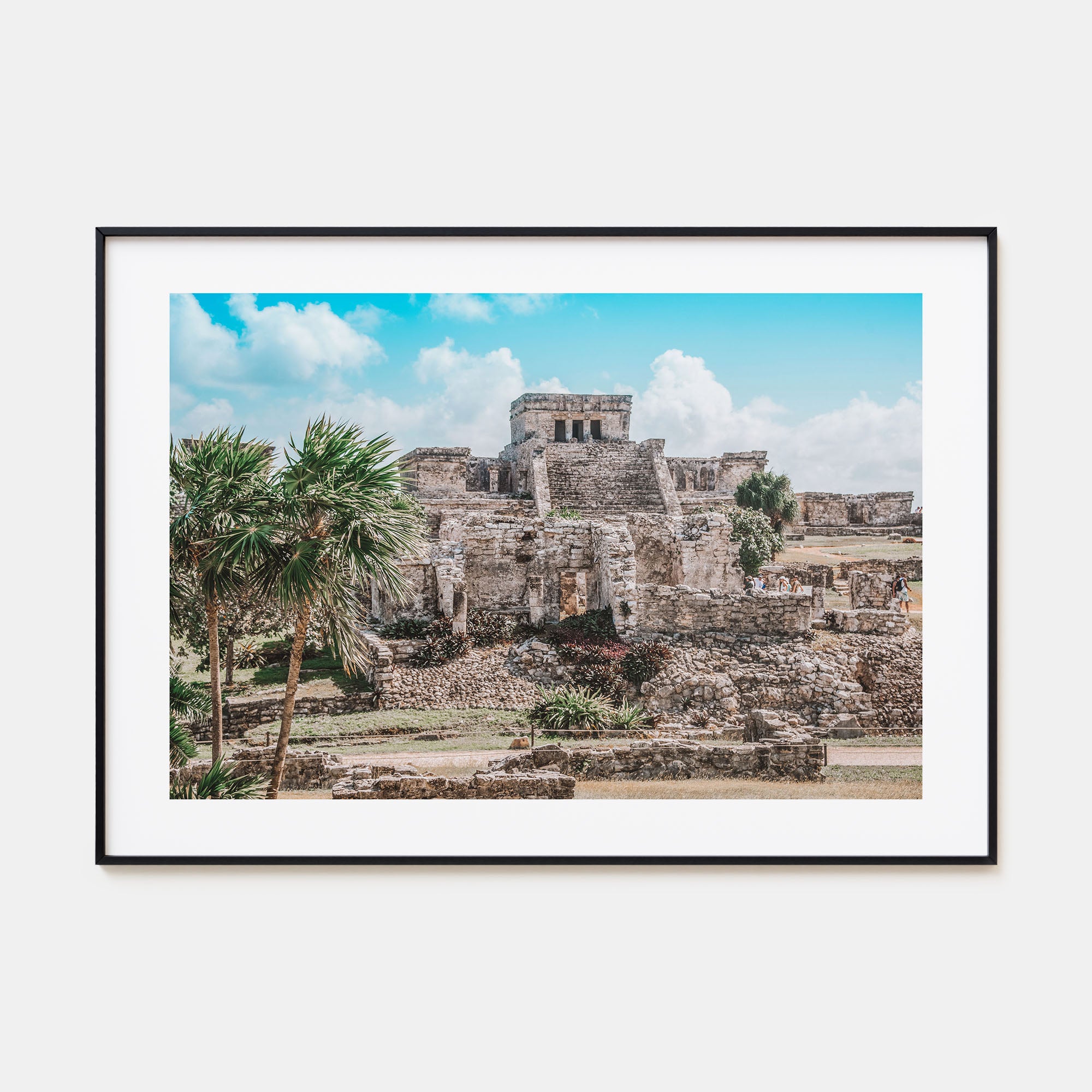 Tulum Landscape Color Poster