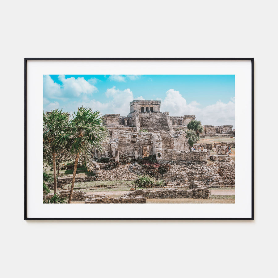 Tulum Landscape Color Poster