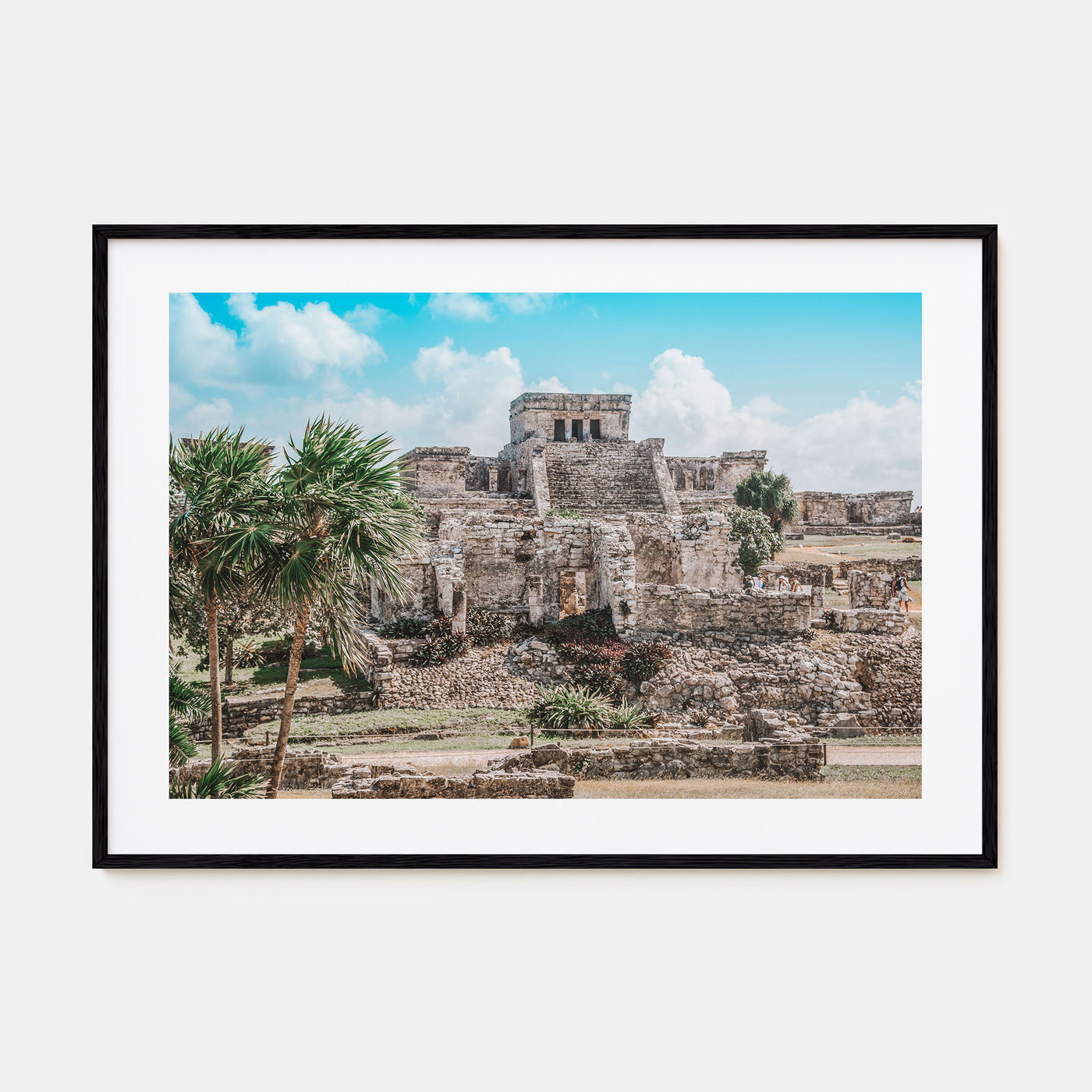 Tulum Landscape Color Poster