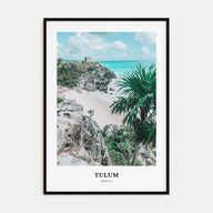 Tulum Portrait Color Poster