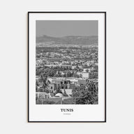 Tunis Portrait B&W Poster