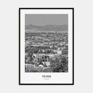 Tunis Portrait B&W Poster