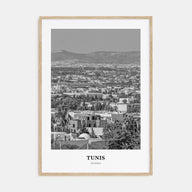 Tunis Portrait B&W Poster
