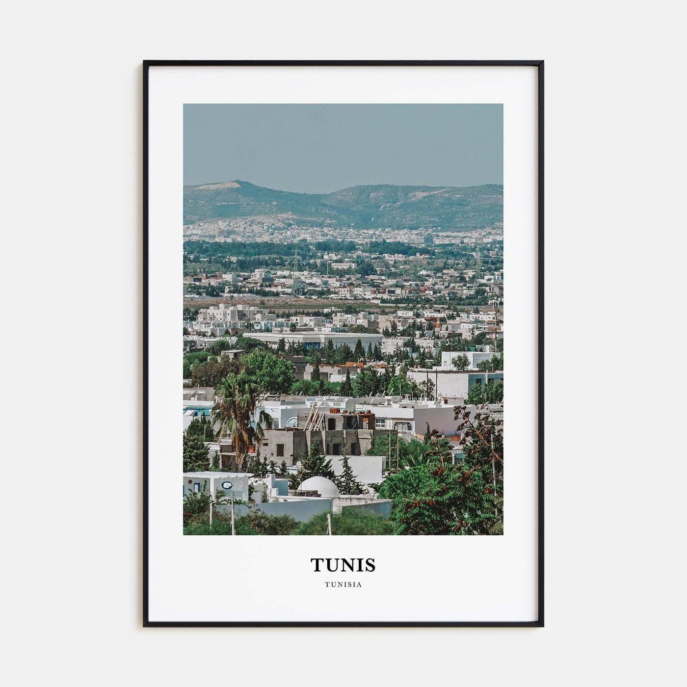 Tunis Portrait Color Poster
