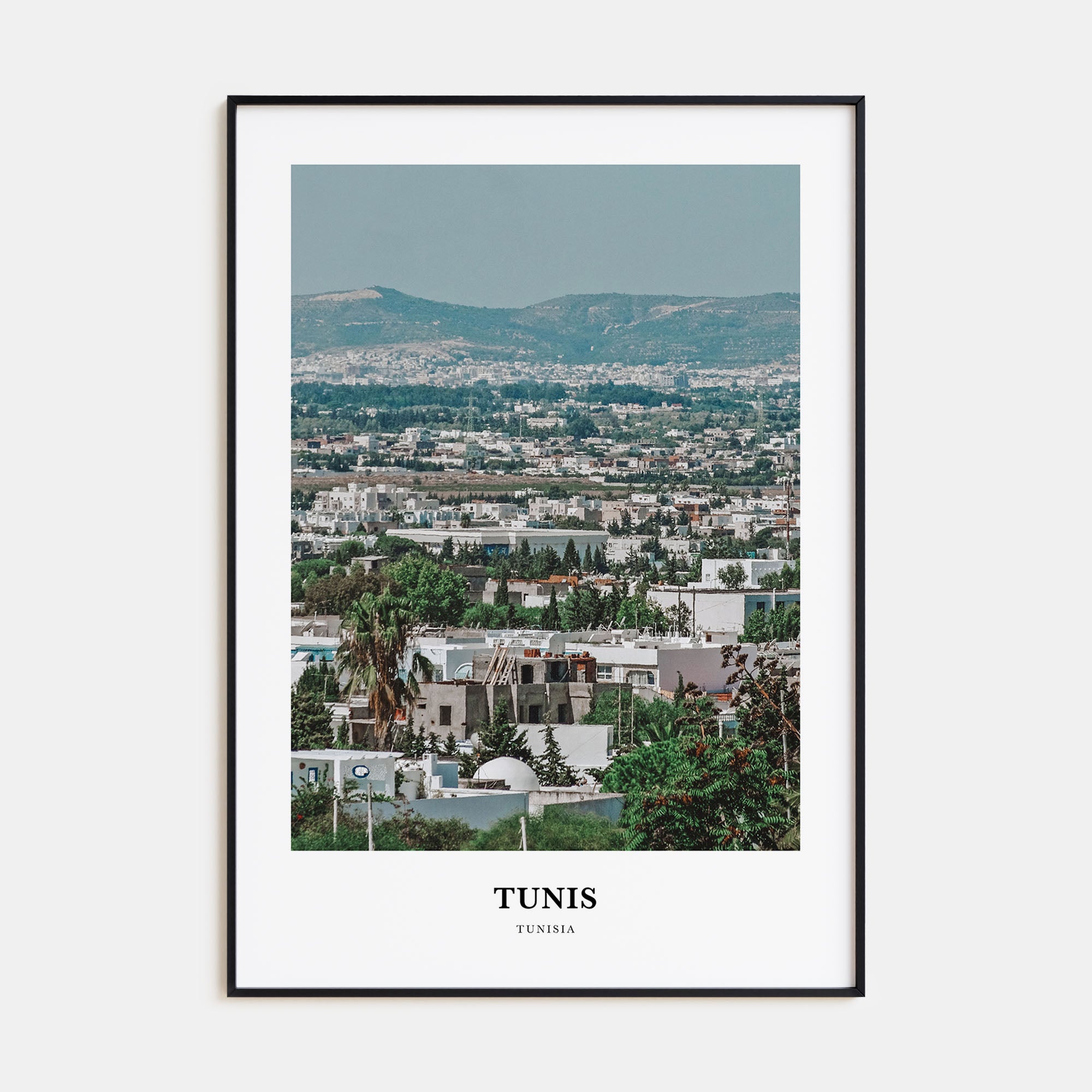 Tunis Portrait Color Poster