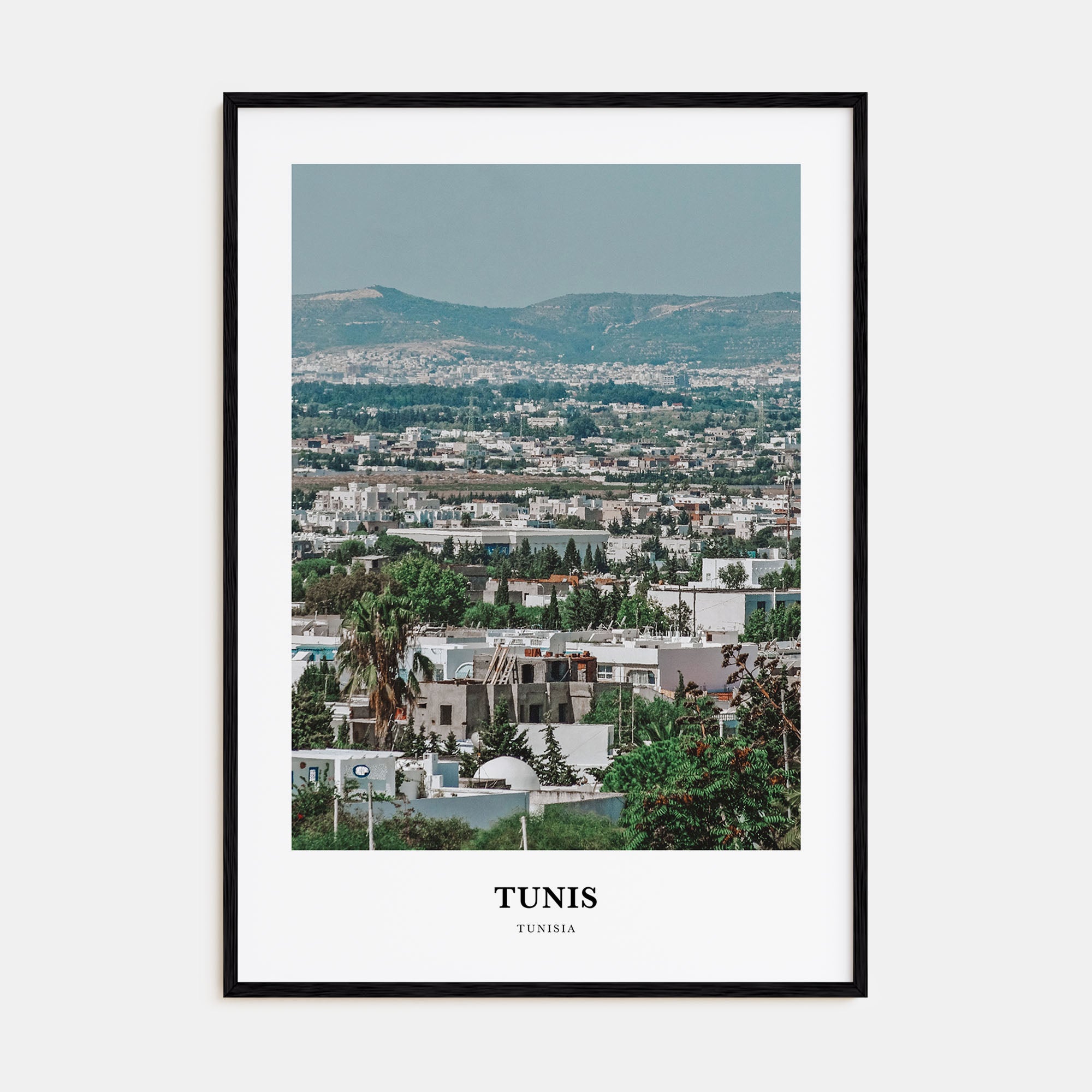 Tunis Portrait Color Poster