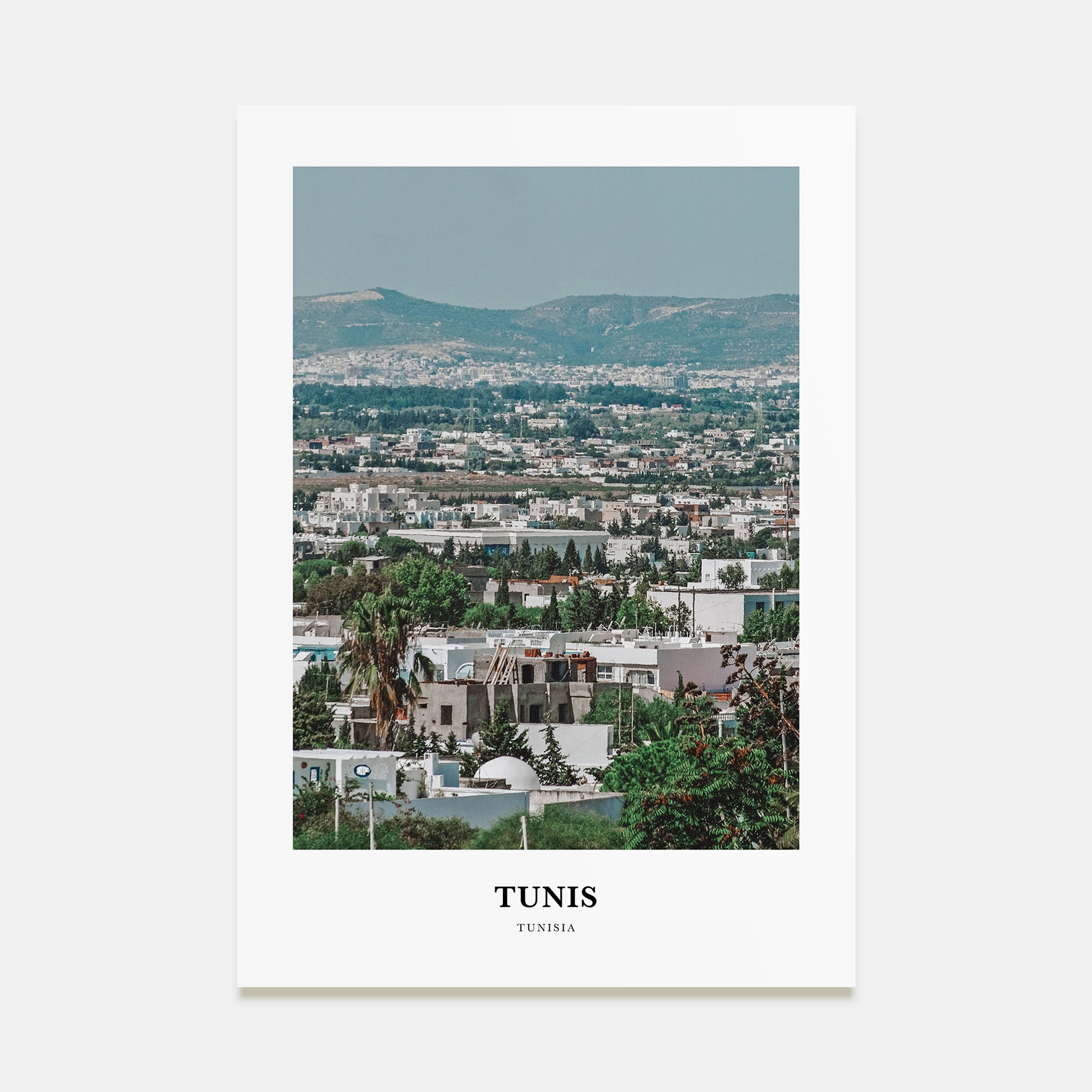 Tunis Portrait Color Poster