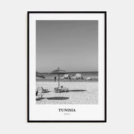 Tunisia Portrait B&W Poster