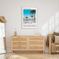 Turks and Caicos Islands Travel Color Poster