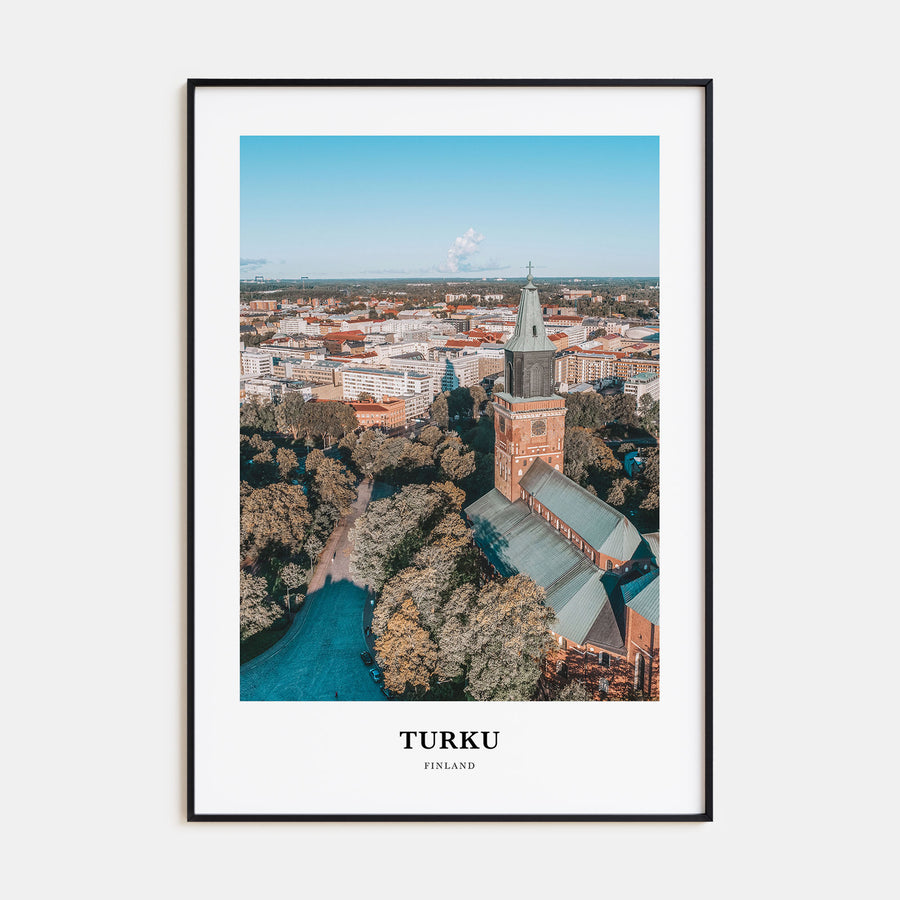 Turku Portrait Color Poster