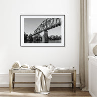 Tuscaloosa Landscape B&W Poster