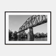 Tuscaloosa Landscape B&W Poster