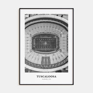 Tuscaloosa Portrait B&W Poster