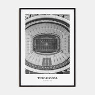 Tuscaloosa Portrait B&W Poster