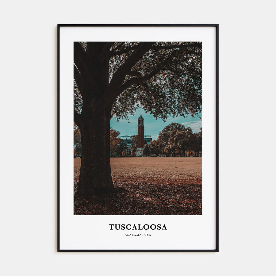 Tuscaloosa Portrait Color Poster