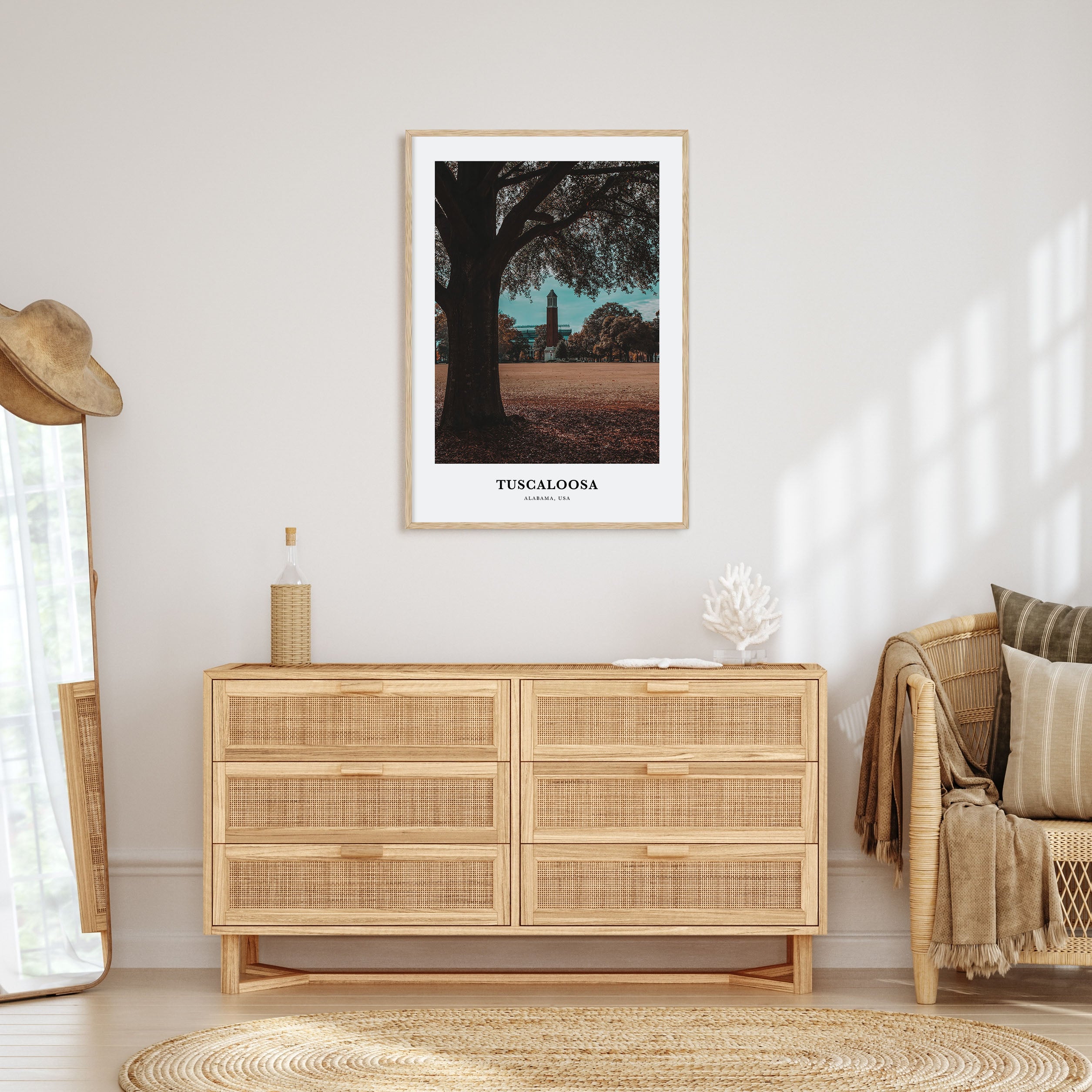 Tuscaloosa Portrait Color Poster