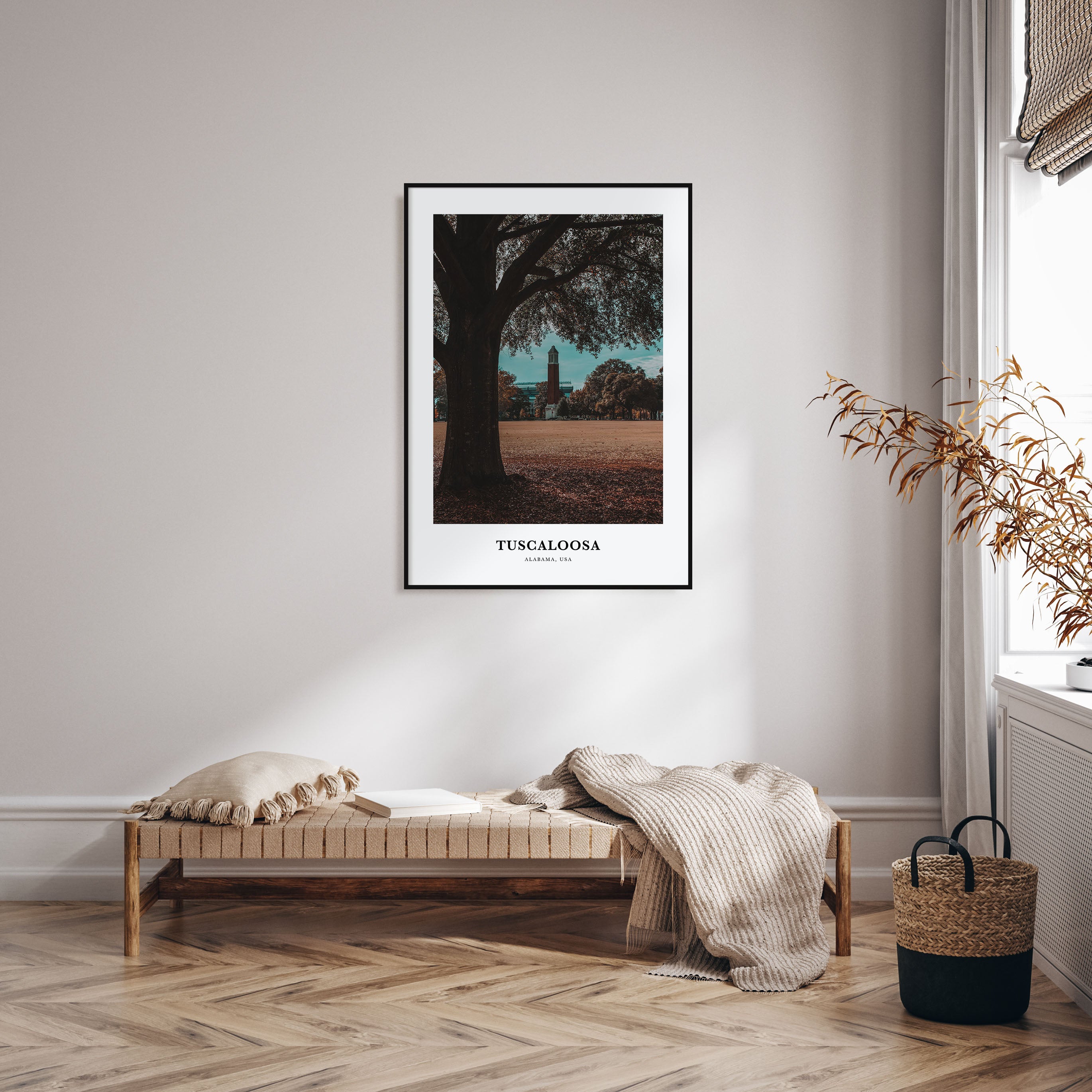 Tuscaloosa Portrait Color Poster