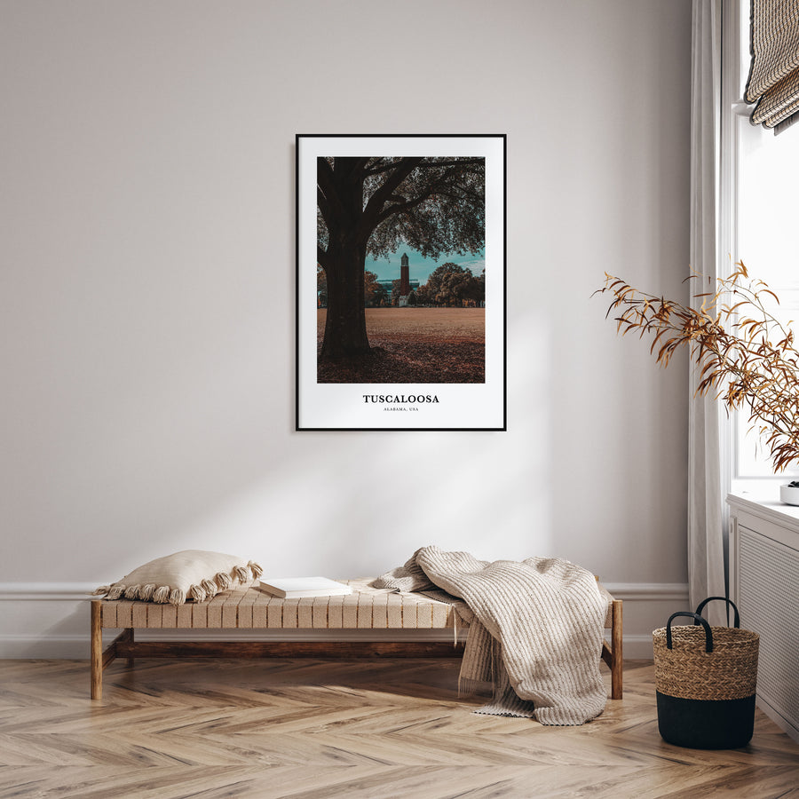 Tuscaloosa Portrait Color Poster
