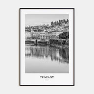 Tuscany Portrait B&W Poster