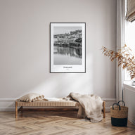 Tuscany Portrait B&W Poster