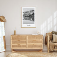 Tuscany Portrait B&W Poster