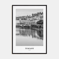 Tuscany Portrait B&W Poster