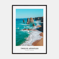 Twelve Apostles Portrait Color Poster