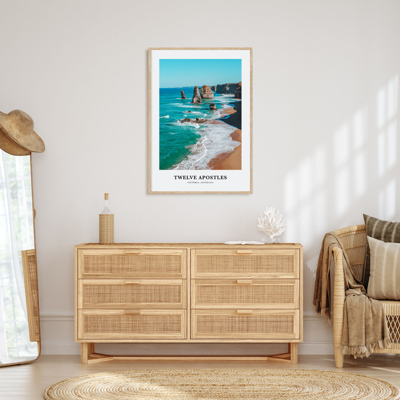 Twelve Apostles Portrait Color Poster