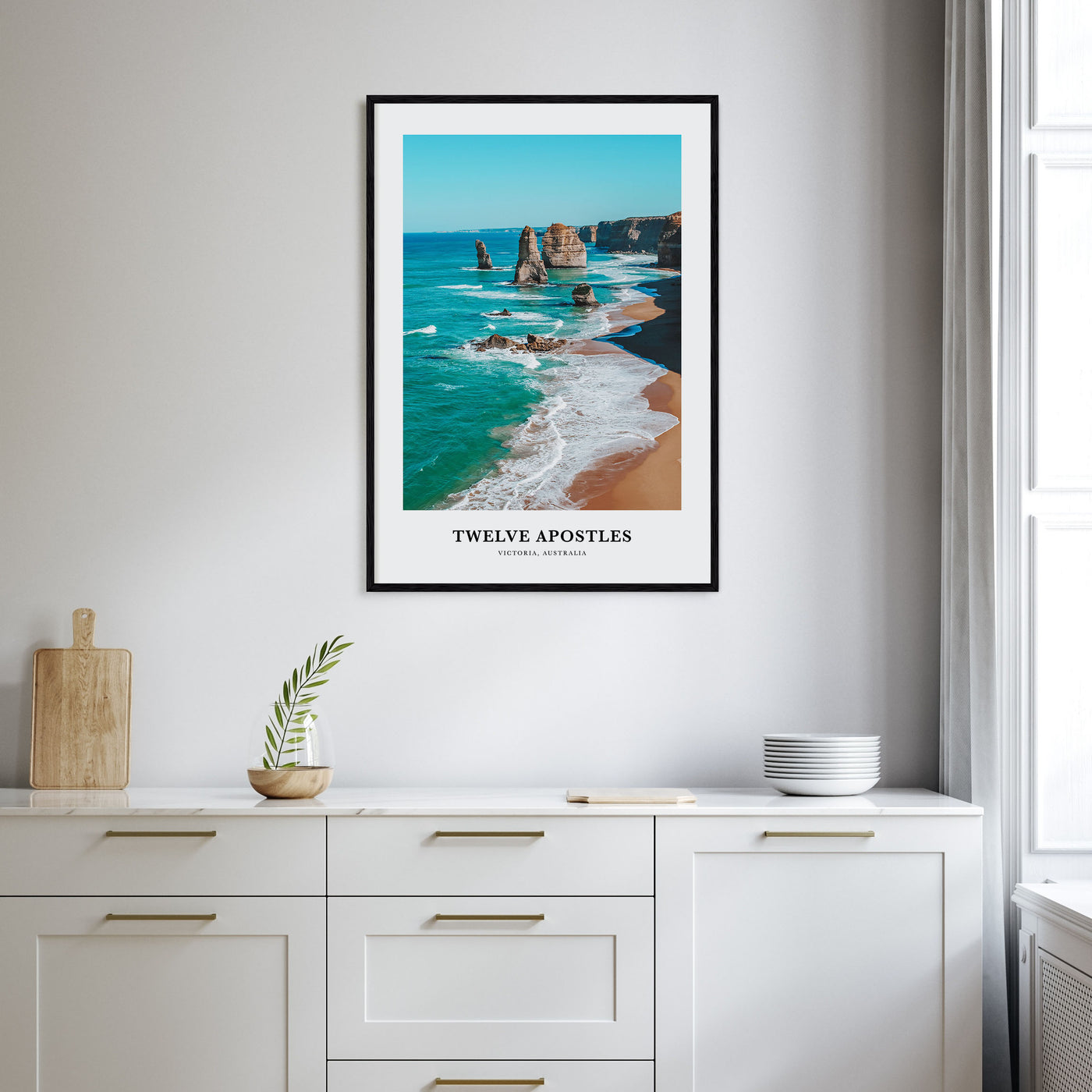 Twelve Apostles Portrait Color Poster