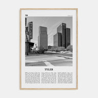 Tyler Travel B&W Poster