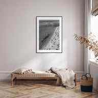 Tyrrhenian Sea Photo B&W No 1 Poster