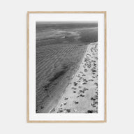 Tyrrhenian Sea Photo B&W No 1 Poster