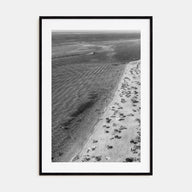 Tyrrhenian Sea Photo B&W No 1 Poster