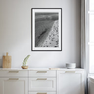 Tyrrhenian Sea Photo B&W No 1 Poster