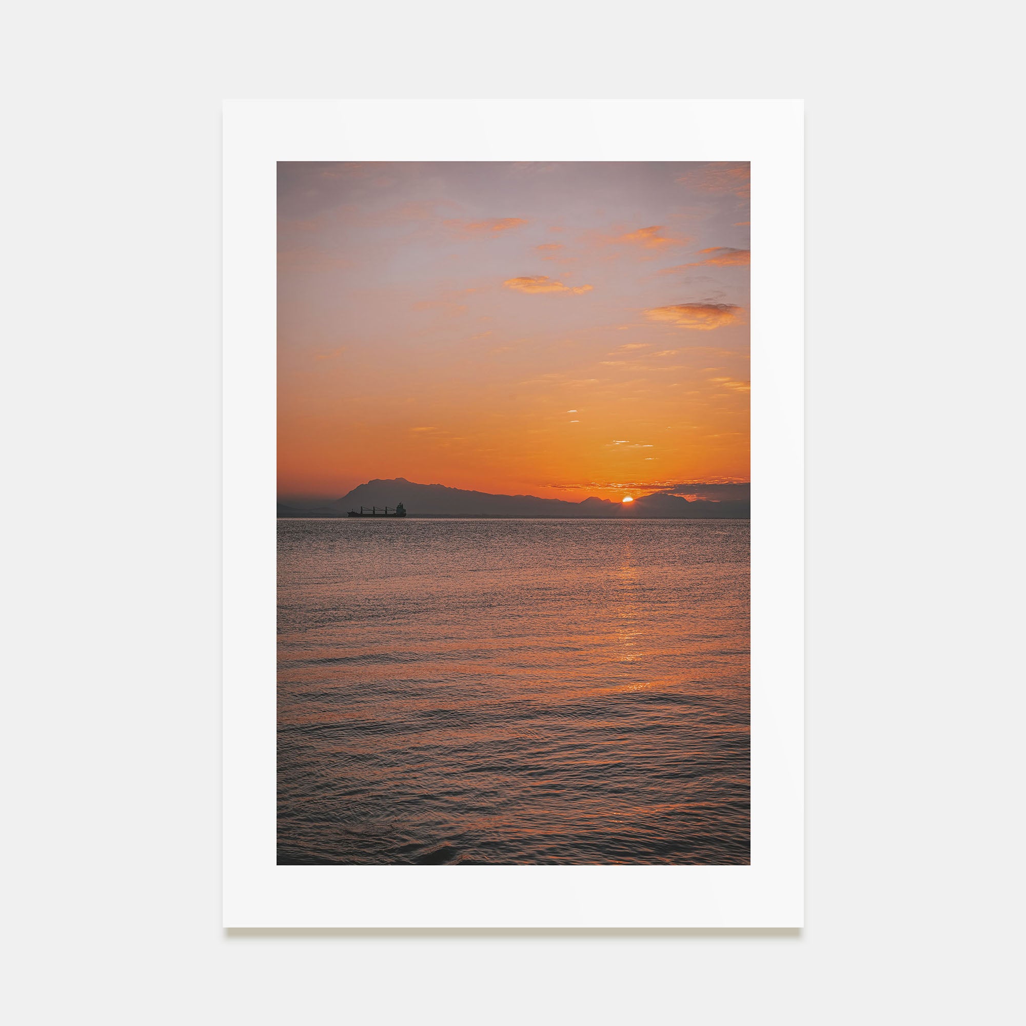 Tyrrhenian Sea Photo Color Poster