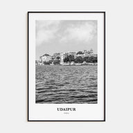 Udaipur Portrait B&W Poster