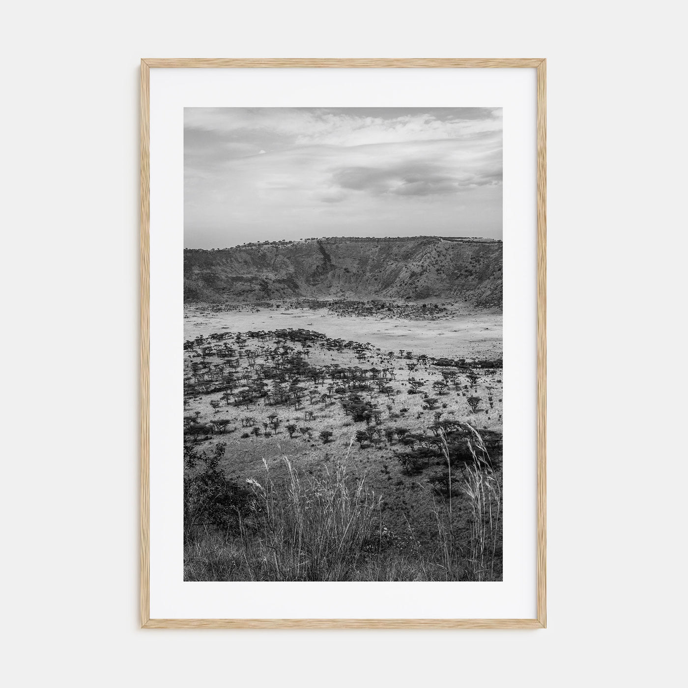 Uganda Photo B&W Poster