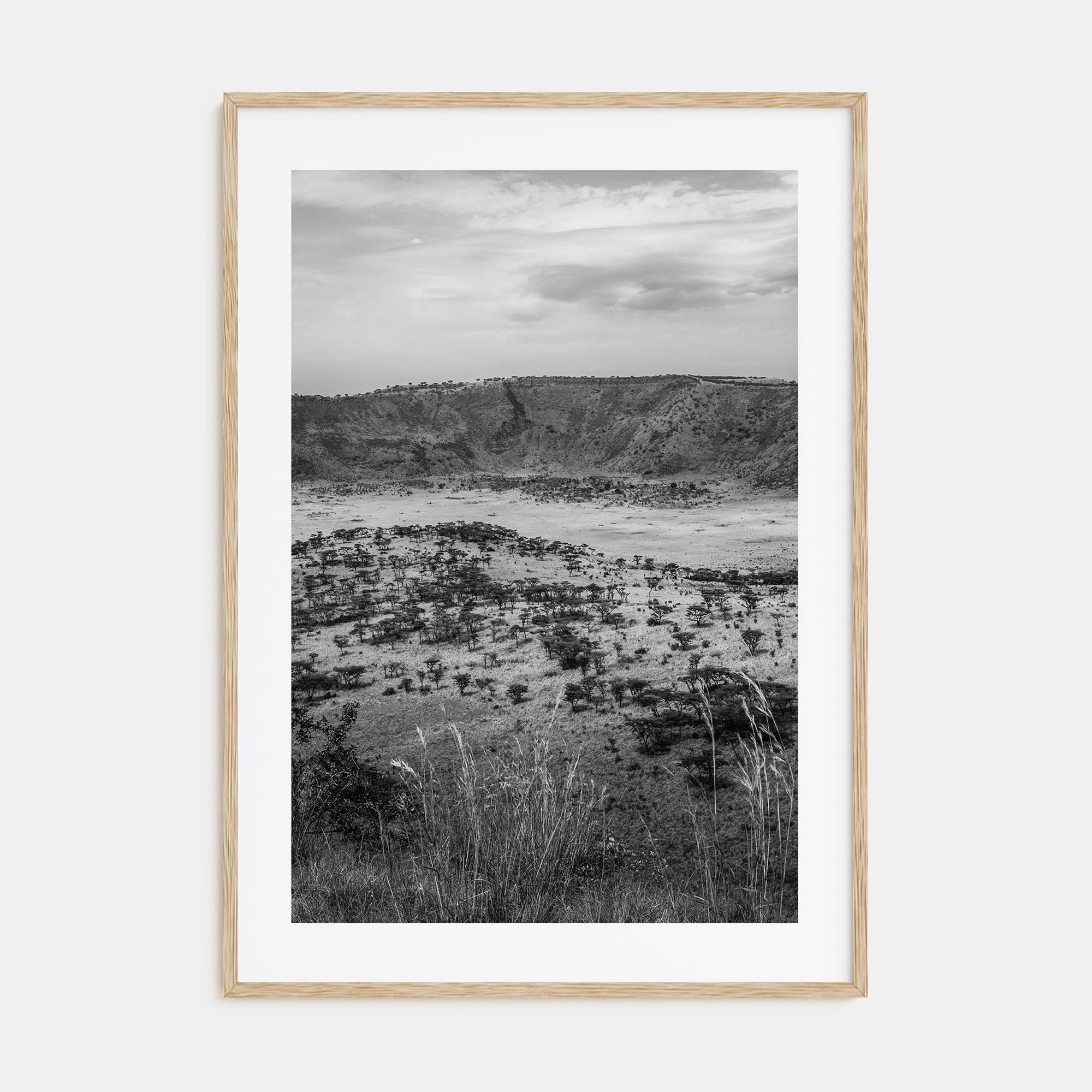 Uganda Photo B&W Poster